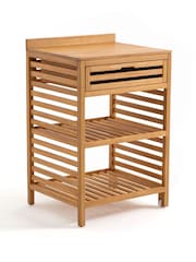 La Redoute Intérieurs Acacia Garden Acacia Outdoor Storage Unit - Image 2 of 6