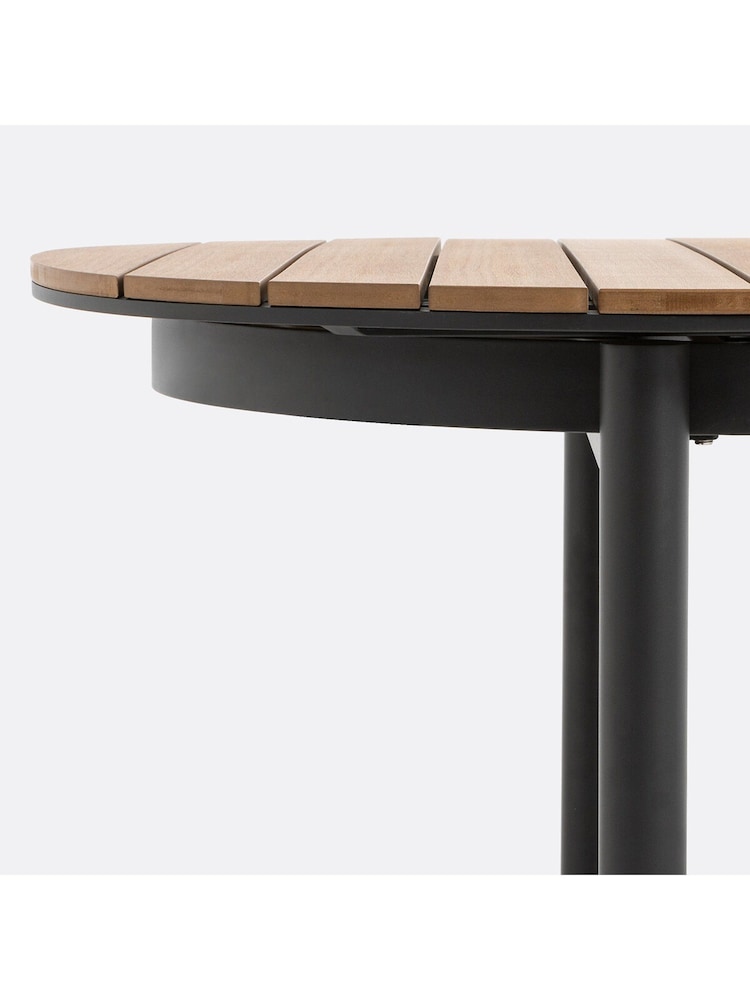 La Redoute Intérieurs Grey Brown Palina Aluminium Extendable Garden Table - Image 6 of 6