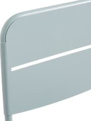 La Redoute Intérieurs Set of 2 Sage Green Dune Steel Metal Garden Chairs - Image 6 of 6
