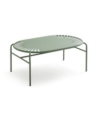 La Redoute Intérieurs Khaki Solale Metal Garden Coffee Table - Image 2 of 3
