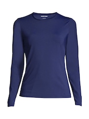 Lands' End Blue Long Sleeve Rash Guard Rash Vest - Image 4 of 4