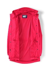 Lands' End Pink Waterproof Packable Raincoat - Image 4 of 6