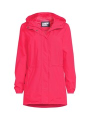 Lands' End Pink Waterproof Packable Raincoat - Image 5 of 6