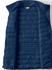 Lands' End Blue Lightweight Down Gilet - Image 3 of 5