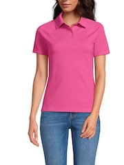 Lands' End Pink Pique Polo Shirt - Image 1 of 3