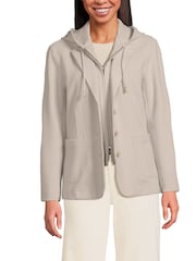 Lands' End Cream Knit Blazer - Image 6 of 8