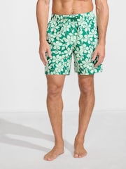Lands' End Green Reversible Swim Shorts - Image 2 of 8