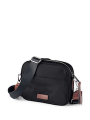 Lands' End Black Nylon Cross-Body Bag - Image 1 of 3