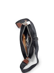 Lands' End Black Nylon Cross-Body Bag - Image 3 of 3