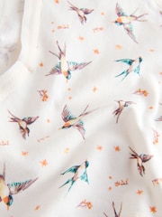 أزرق/أبيض - حزمة من 7 سراويل داخلية غنية بالقطن - صورة 10 من 10