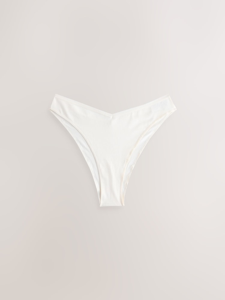 أزرق/أبيض - حزمة من 7 سراويل داخلية غنية بالقطن - صورة 2 من 10