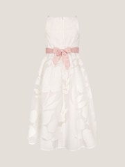 Monsoon White Floral Embroidered Maxi Party Dress - Image 2 of 3
