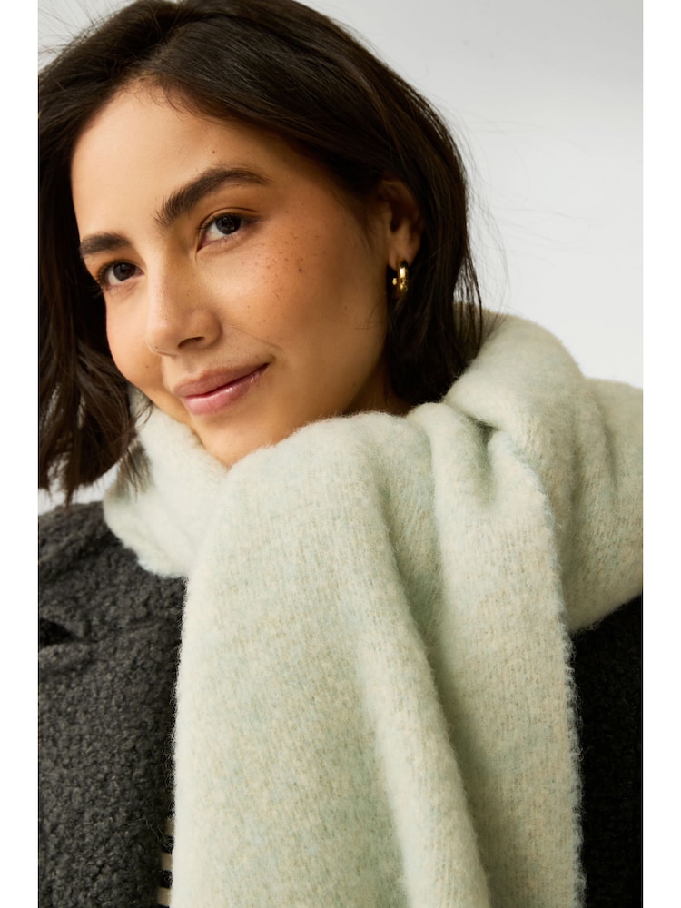 Emme Marella Cream Kristin Check Scarf - Image 1 of 3