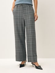 Emme by Marella Grey Dany Wide Leg Trosuers - Bild 1 von 4
