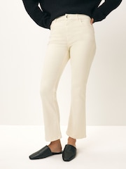 Emma Marella Cream Mode Trousers - Image 1 of 5