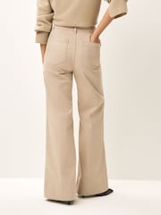 Emme by Marella Ruspa Flare White Trousers - Image 2 of 5