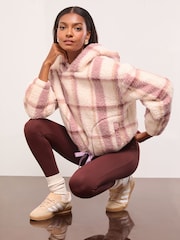 Lipsy Cosy Borg Hoodie - Imagen 2 de 5