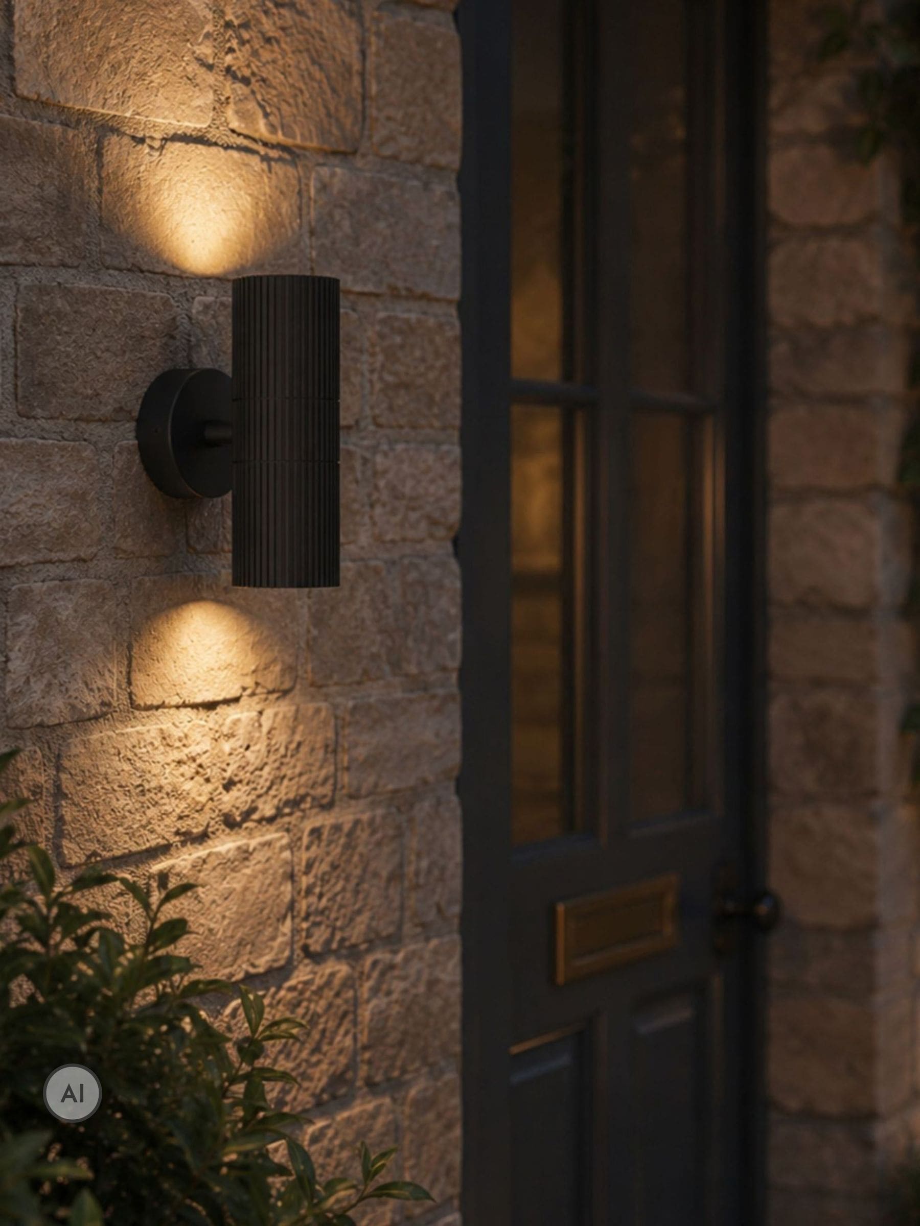 Eglo Wall Lamp Outdoor Tomelloso, Exterior Lighting for House Wall | mounted light with Uplight and Downlight, Aluminium fixture in Anthracite, GU10 Socket, IP44 - Image 7