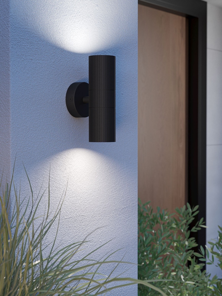 Eglo Black TOMELLOSO Modern Outdoor Wall Light - Image 1 of 2