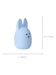 Eglo Pastel Light Blue Kids Castellino Rabbit Night Light Table Lamp - Image 4 of 5