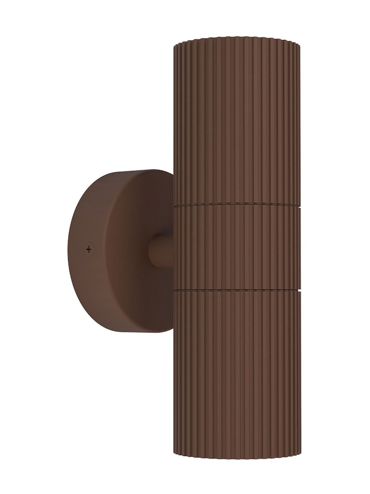 Eglo Rust Coloured TOMELLOSO Modern Outdoor Wall Light - Image 2 of 2