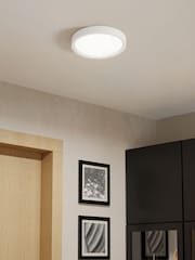 Eglo White IDUM-E LED Ceiling Light - Image 1 of 5