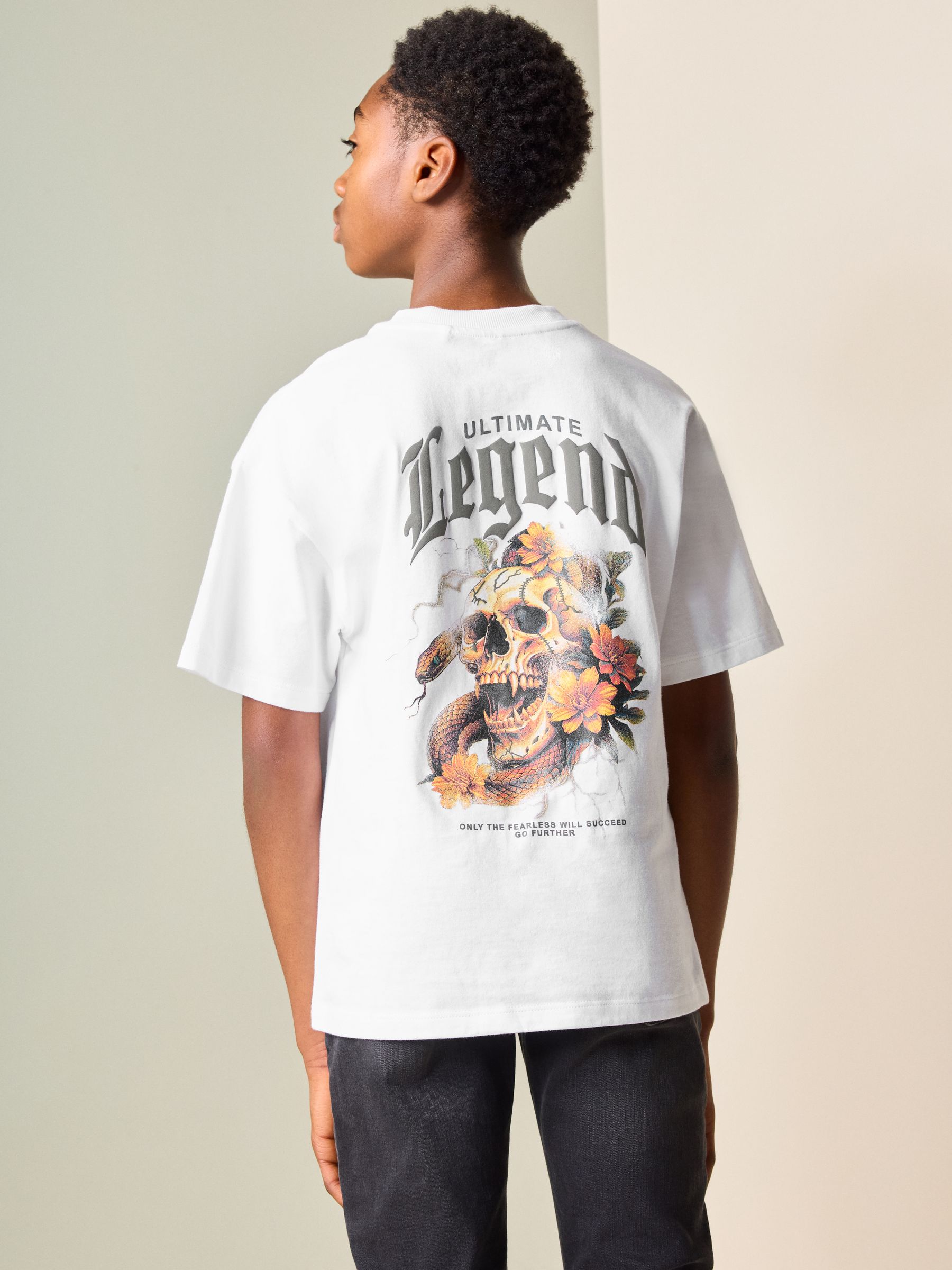 トップス babylclub twinkle skull t White Bmc twinkle skull t (white)