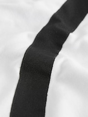 أبيض / إسمنتي - تيشرت بأكمام قصيرة وجيب على شكل حقيبة (3-16 سنة) - صورة 4 من 5