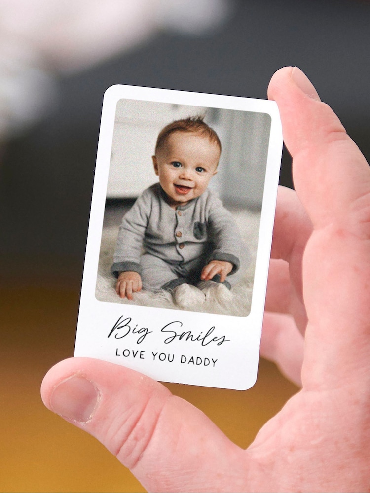 Baby Photo Message Insert Card Wallet by No Ordinary Gift - Image 1 of 2