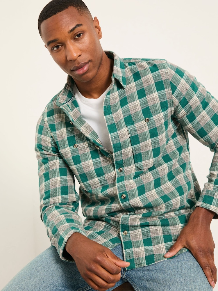 men's emerald green dress shirt Buy FatFace Penley Long Sleeve Check from Next USA Wedding Dresses 2025