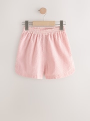 Pink/White Pull On Shorts (3-16yrs) - Image 1 of 4