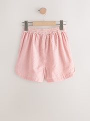 Pink/White Pull On Shorts (3-16yrs) - Image 2 of 4