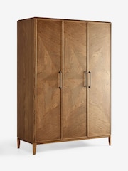 Nina Campbell Brown Triple Tedworth Wardrobe - Image 9 of 9