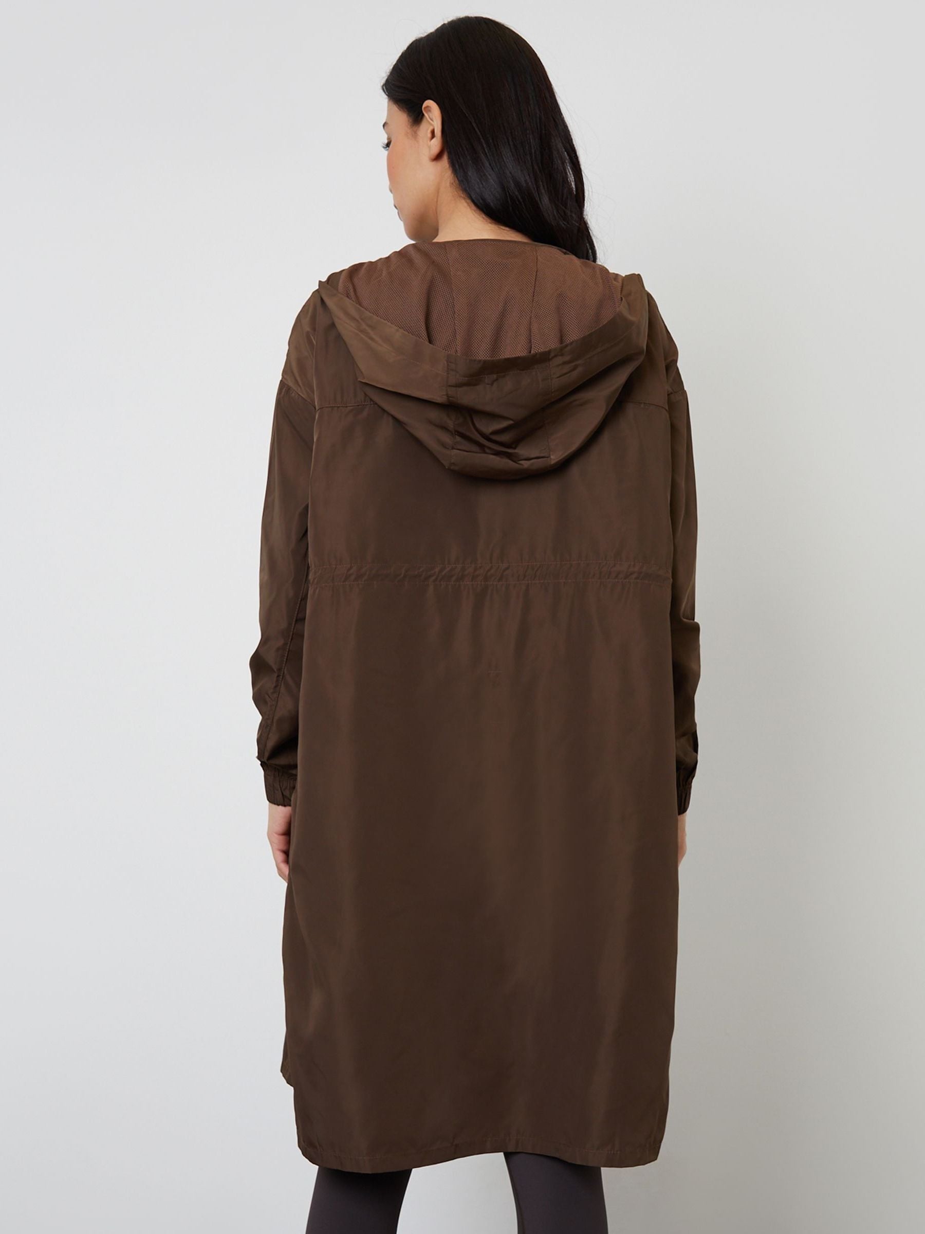 Buy Threadbare Brown Long Packaway Raincoat from the Next UK