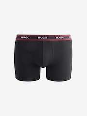 HUGO Black Boxers 3 Pack - Image 2 of 4
