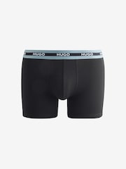 HUGO Black Boxers 3 Pack - Image 3 of 4