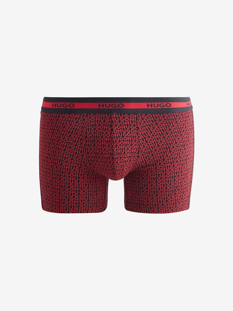HUGO Red Boxers 3 Pack - Image 2 of 4