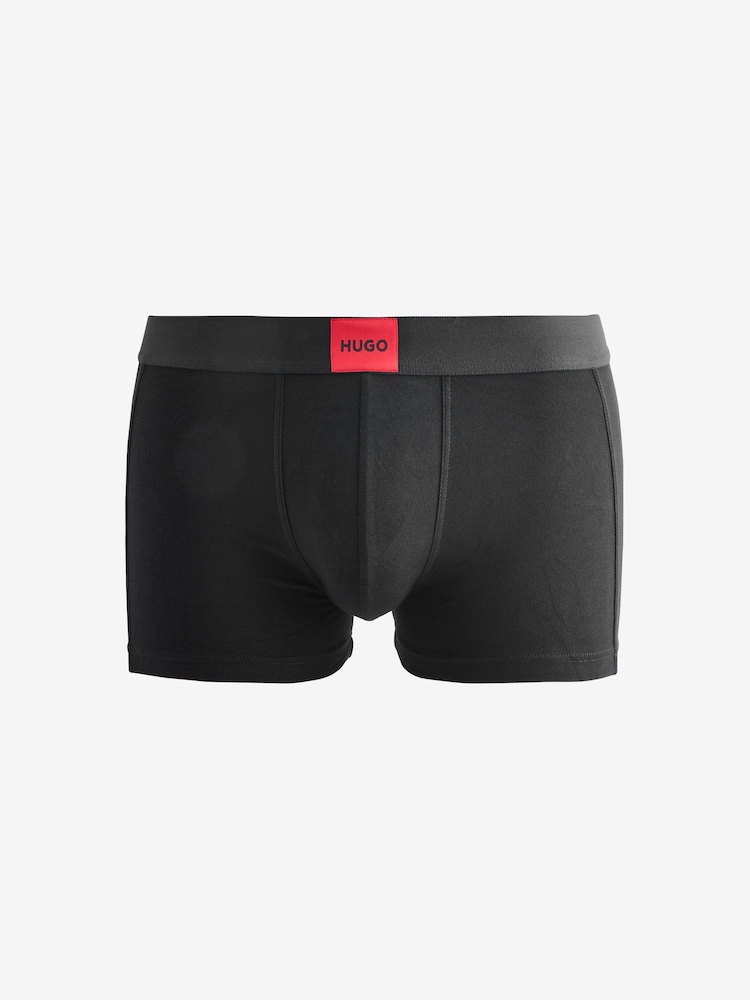 HUGO Black Boxers 3 Pack - Image 2 of 4