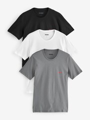 HUGO White T-Shirts 3 Pack - Image 1 of 4