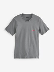 HUGO White T-Shirts 3 Pack - Image 3 of 4