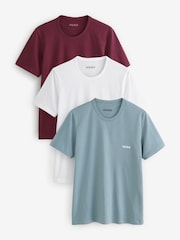 HUGO Grey 3 Pack T-Shirts - Image 1 of 4