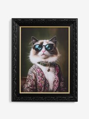 Glamourous Dressed Animal Print Wall Art - Slika 1 iz 2