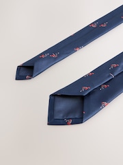 Navy Tie and Pocket Square Set - Image 4 of 4