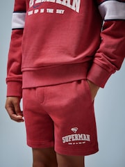 Reiss | Superman Cotton Logo Shorts - Image 1 of 4