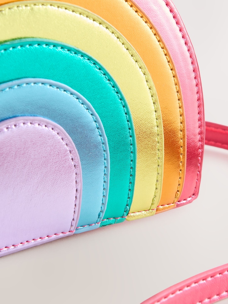 Little Bird by Jools Oliver Rainbow Metallic Bag - Image 4 of 4
