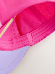 Little Bird Pink Pastel Rainbow  Butterfly Baseball Cap - Image 6 of 6
