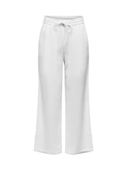JDY Cheesecloth Wide Leg 100% Cotton Trousers With Pockets - Imagen 5 de 6