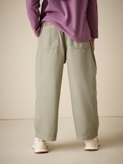 كاكي أخضر - Barrel Pullon Trousers (3-16yrs) - صورة 4 من 8