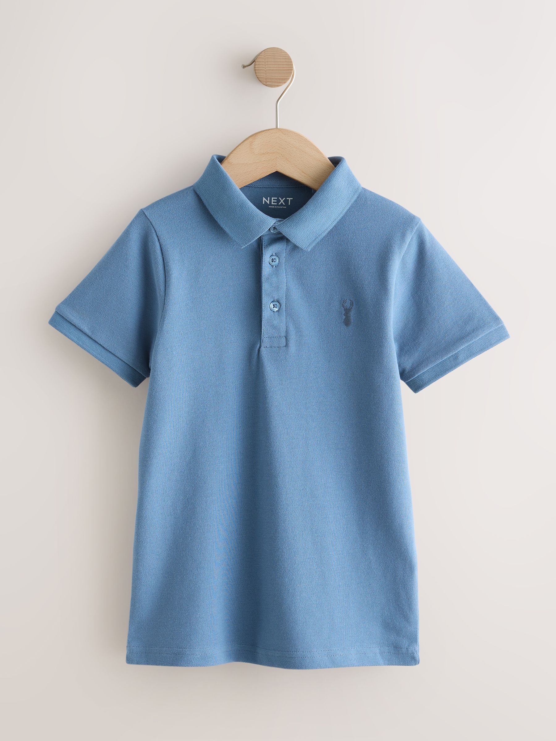 Comprar Azul/Visom/Cimento - Pacote 3 de camisas polo de manga