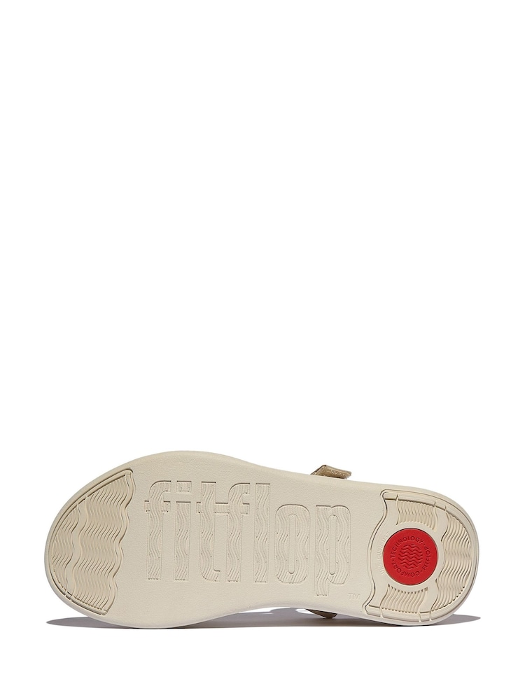 FitFlop Cream F-Mode Go Z Strap Sandals - Image 3 of 3